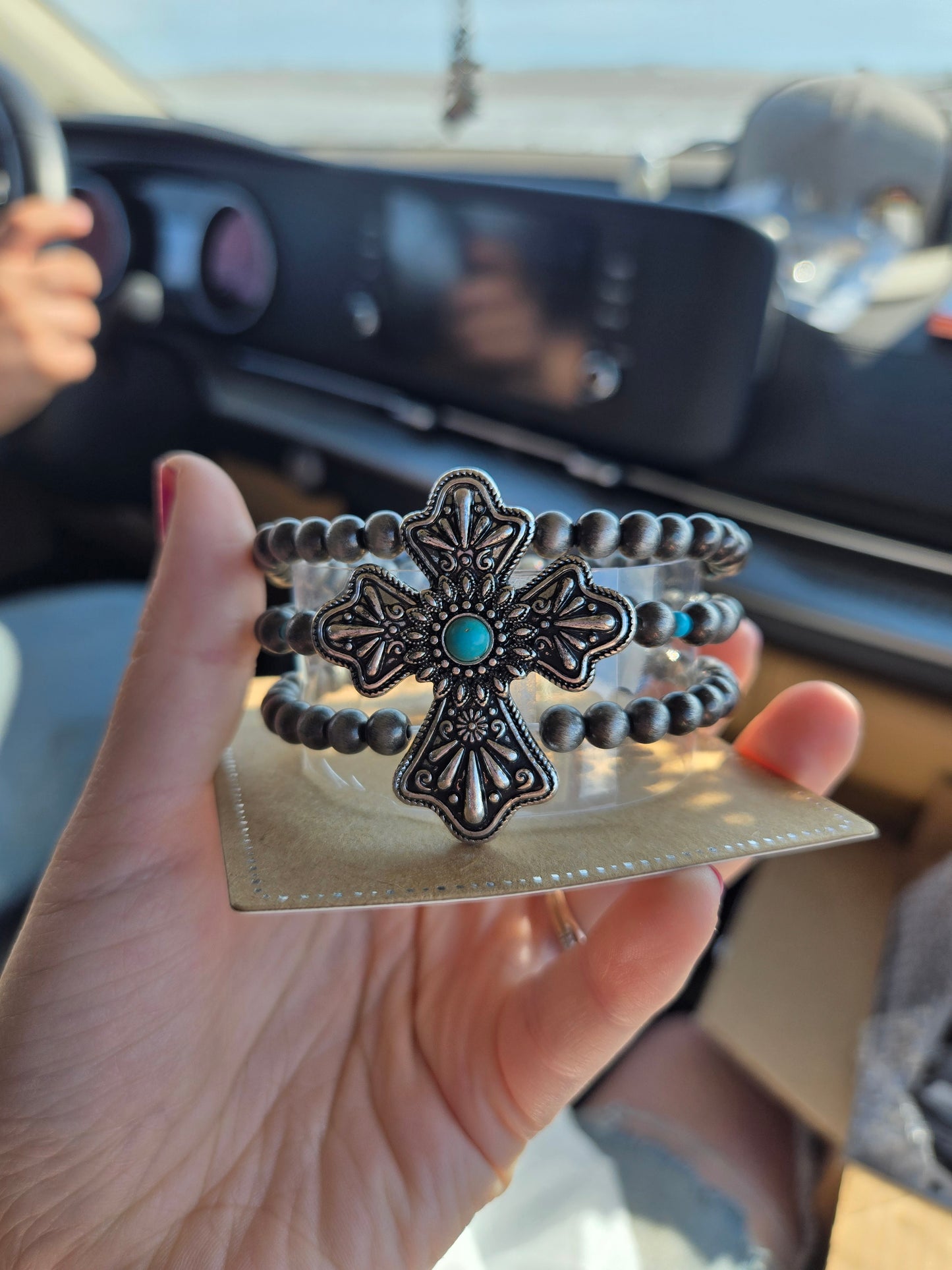 Cross stretch Bracelet