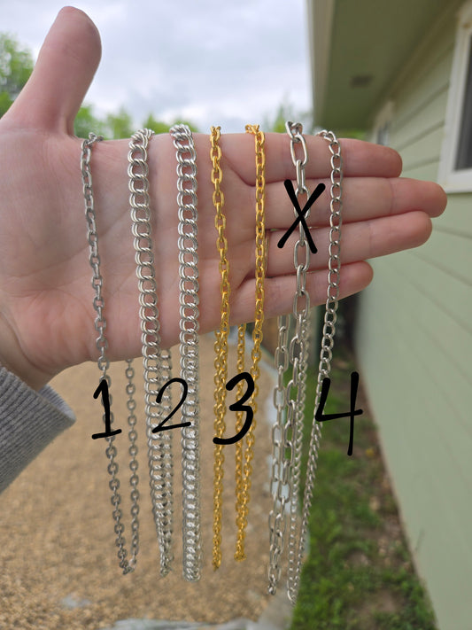 Chain necklaces