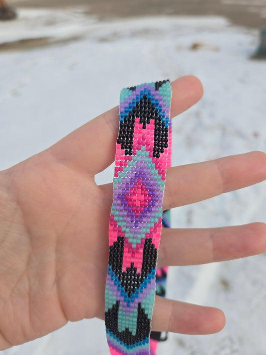 Beaded hat band