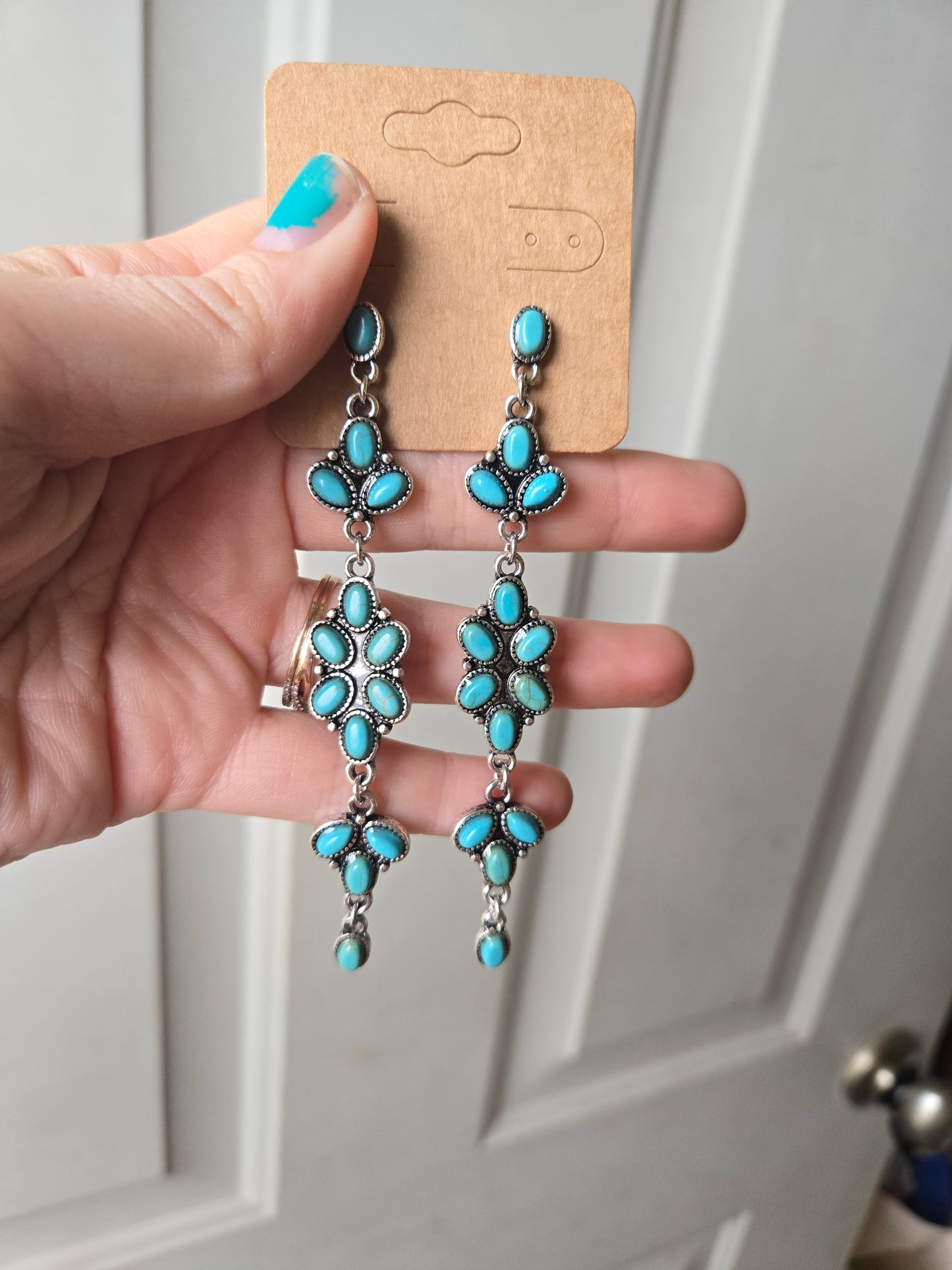 Dangle earrings