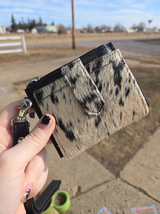Cow hide wallet