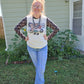 Branded mesh shirt