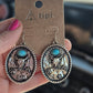 Steer earrings