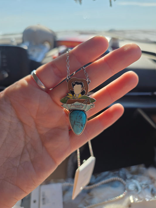 Cowgirl necklace