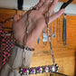 Gem bar necklace