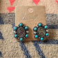 Floral earrings