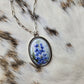 Blue bonnet necklace