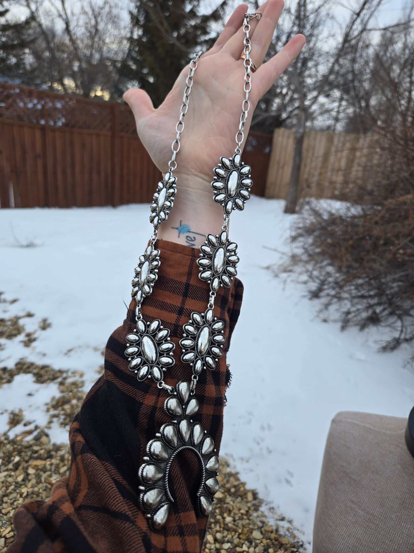 Squash necklace
