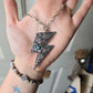 Tooled necklace