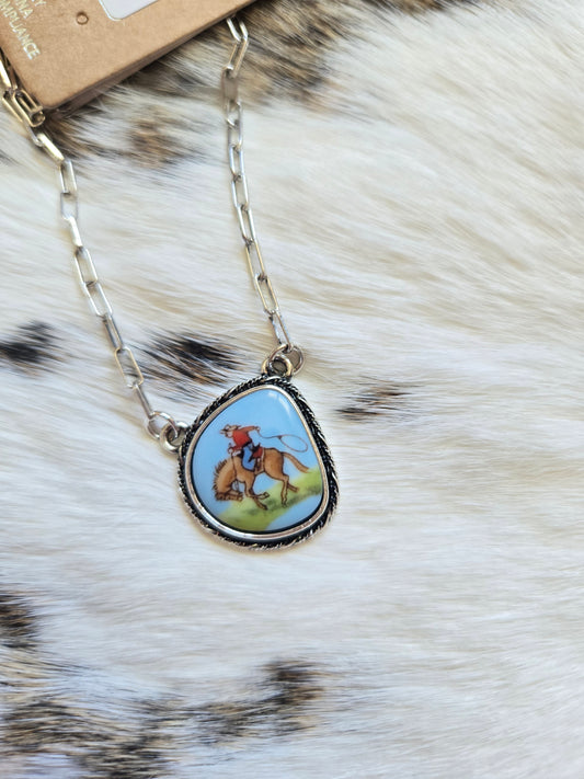 Cowboy necklace