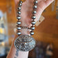 Longhorn buckle necklace