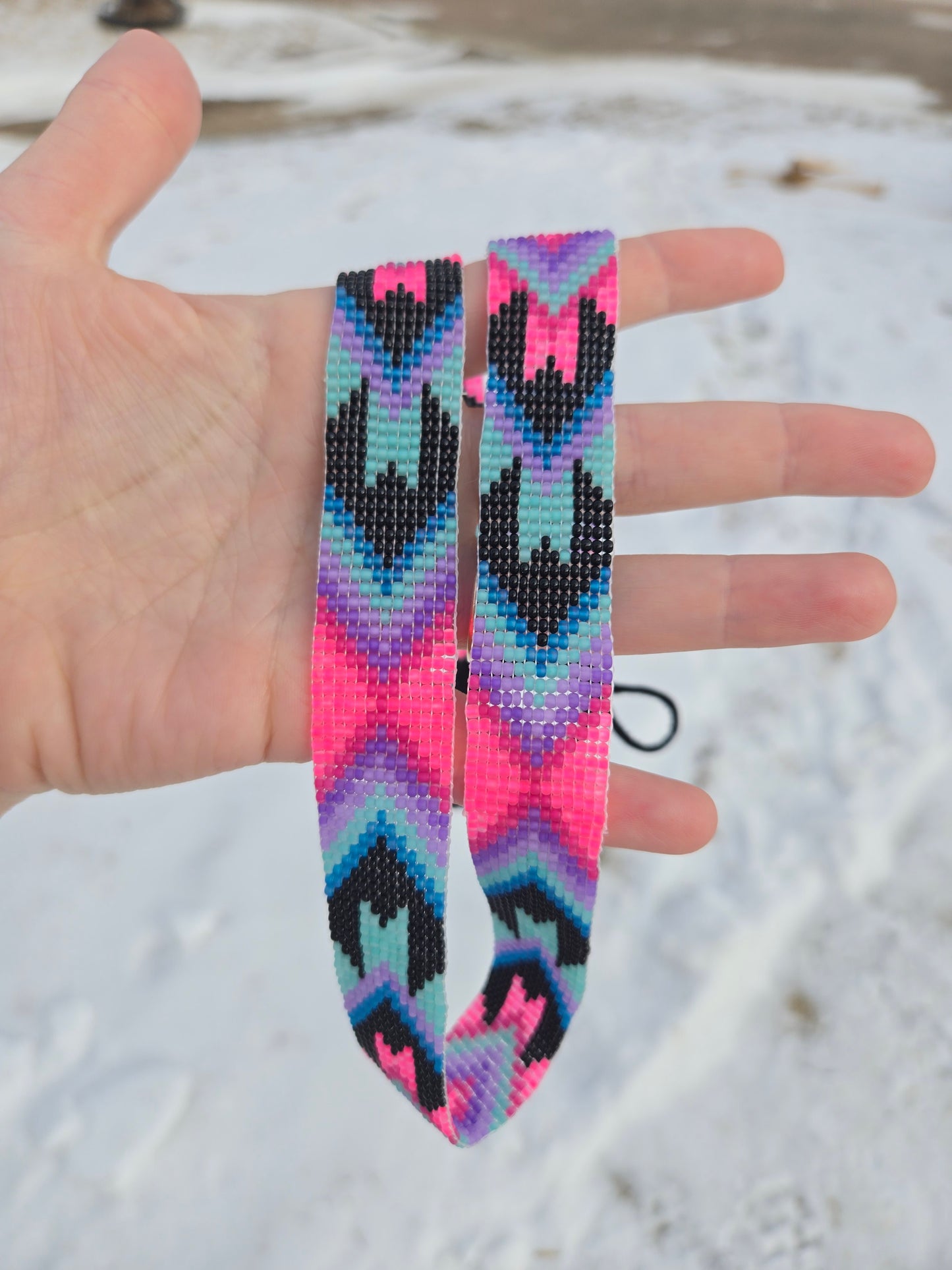 Beaded hat band