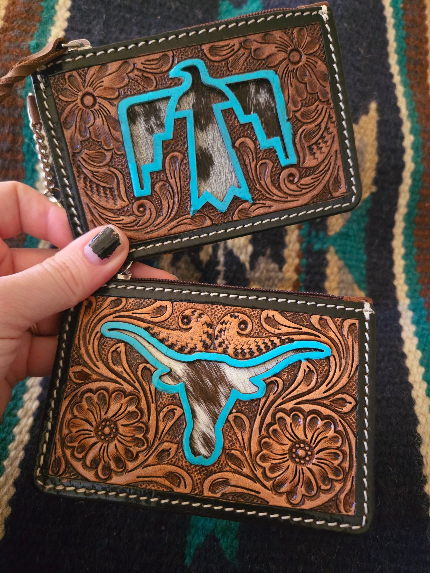Leather card wallets