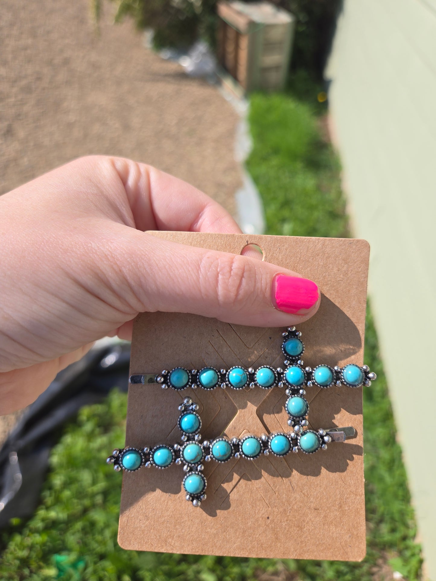 Cross Bobby pins