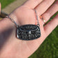 Longhorn buckle necklace
