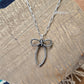 Bow necklace