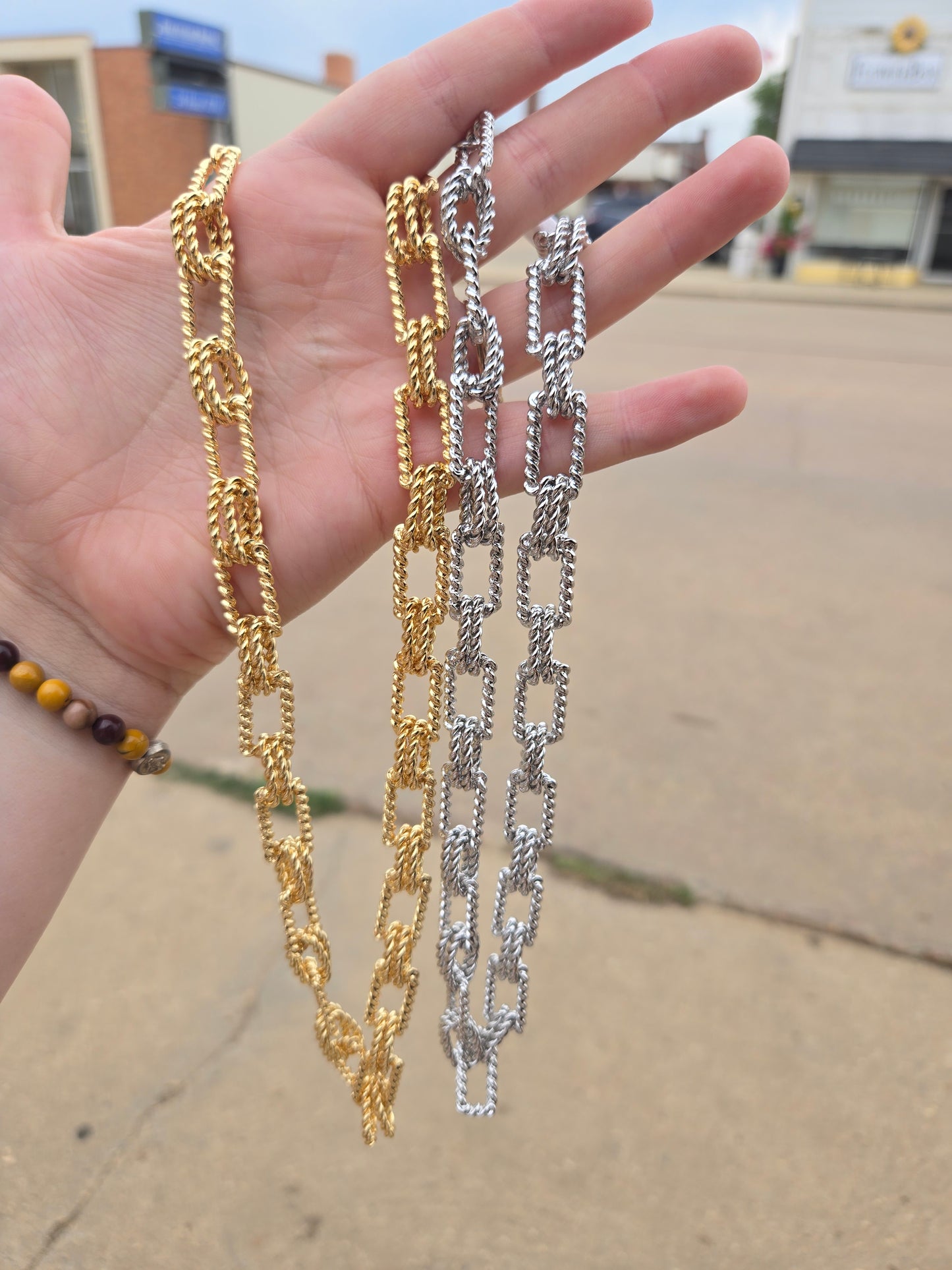 Gold plated chain