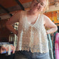Cream vest