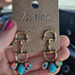 Snaffel bit earrings
