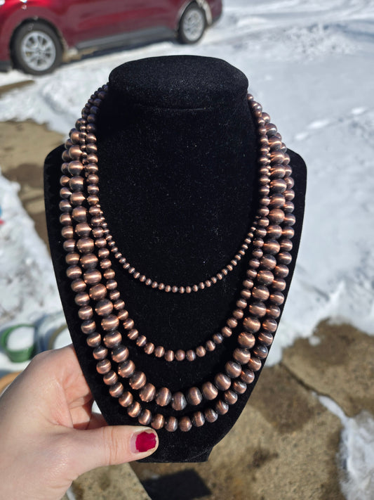 Copper pearls