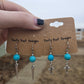 Blue cutie earrings