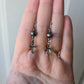 Mini cross earrings