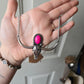 Longhorn necklace