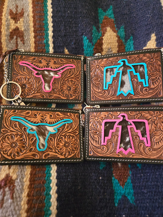 Leather card wallets