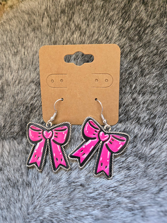 Bow earrings