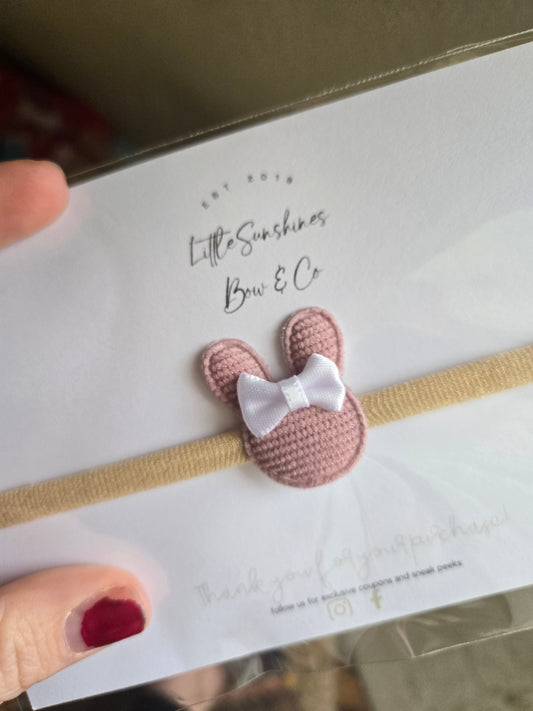 Bunny head band