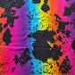 Rainbow cow print Onesie