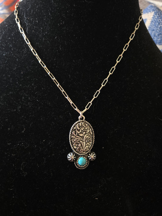 Floral necklace