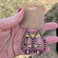 Copper earrings