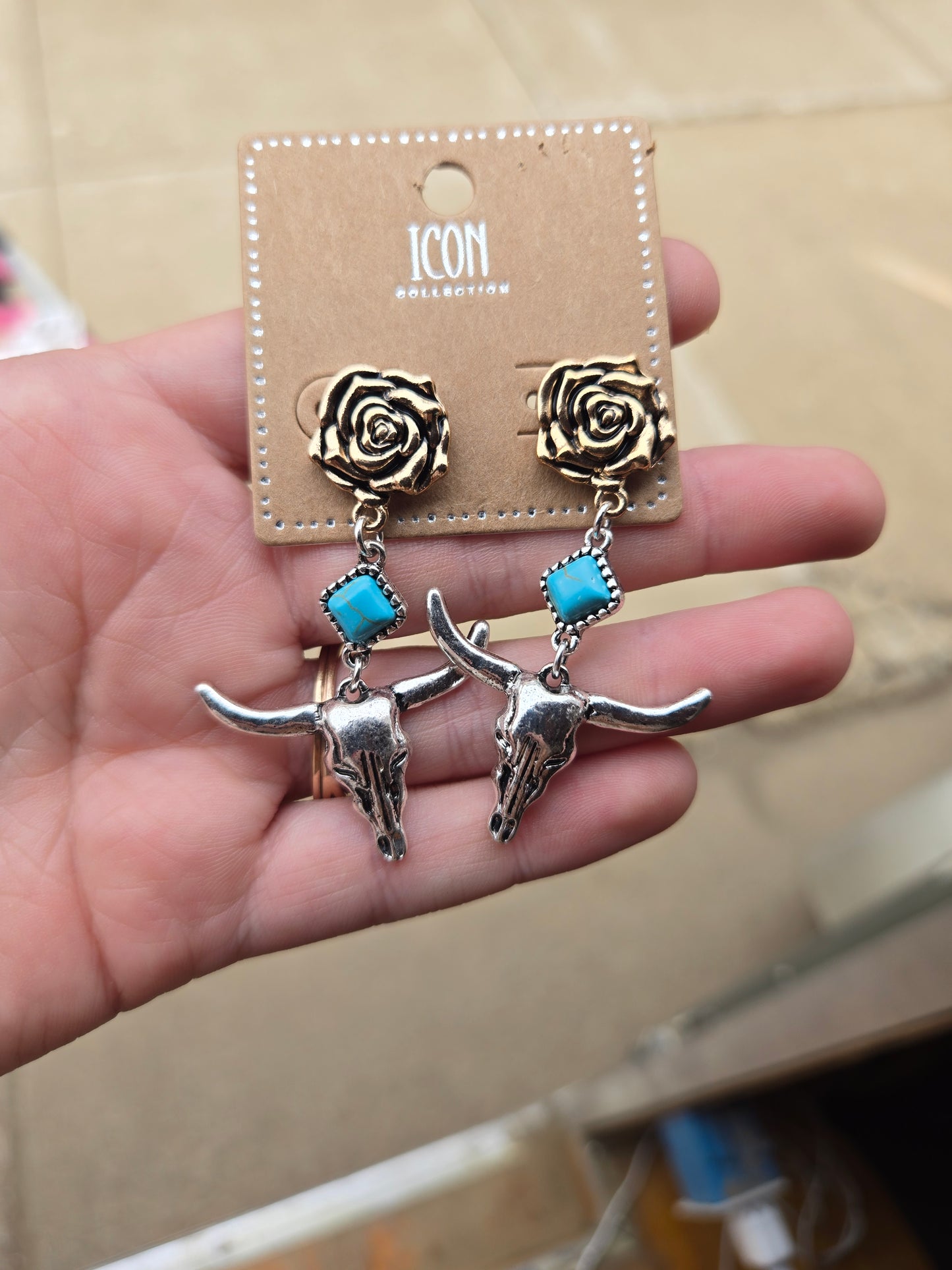 Longhorn dangles