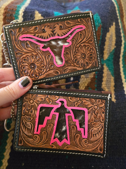 Leather card wallets