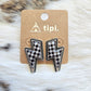 Lightning bolt studs