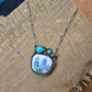 Blue bonnet necklace