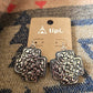 Floral earrings