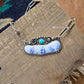 Blue bonnet necklace