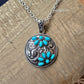 Tooled necklace