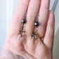 Mini cross earrings