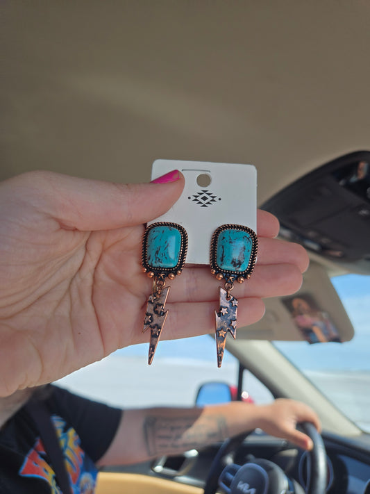 Lighting earrings