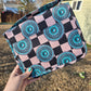 Checker concho travel case