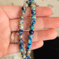 Sea sediment jasper and sterling pearls