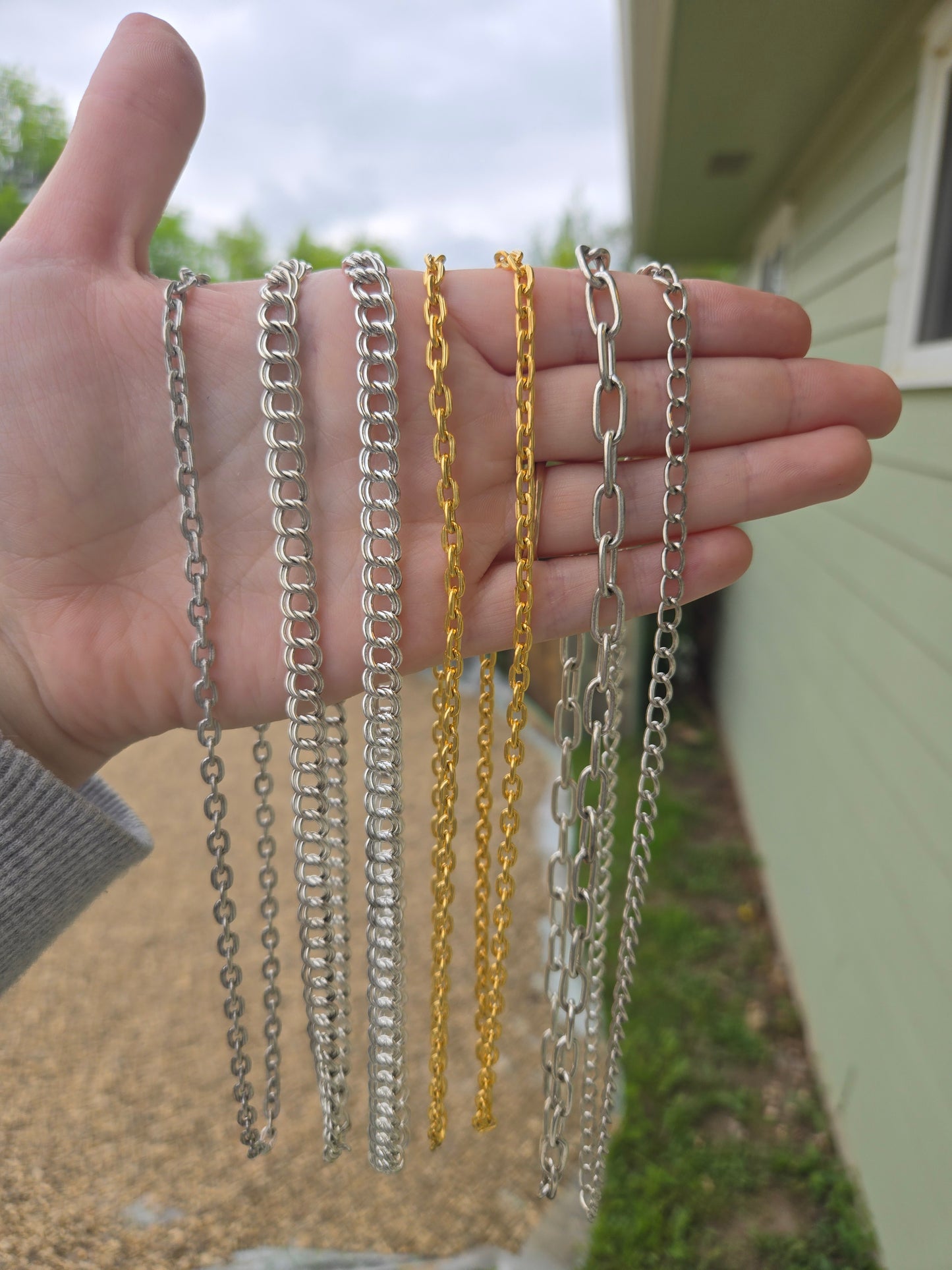 Chain necklaces