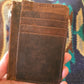 Leather card wallets