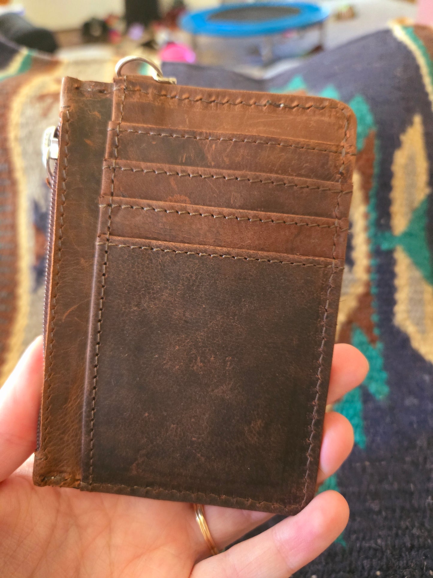 Leather card wallets