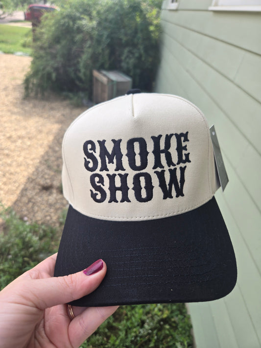 Smoke show trucker hat